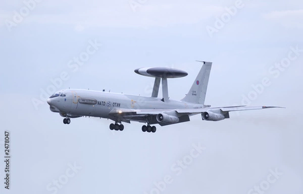 Obraz boeing e-3 sentry awacs