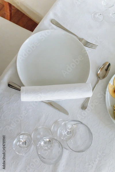 Fototapeta table setting