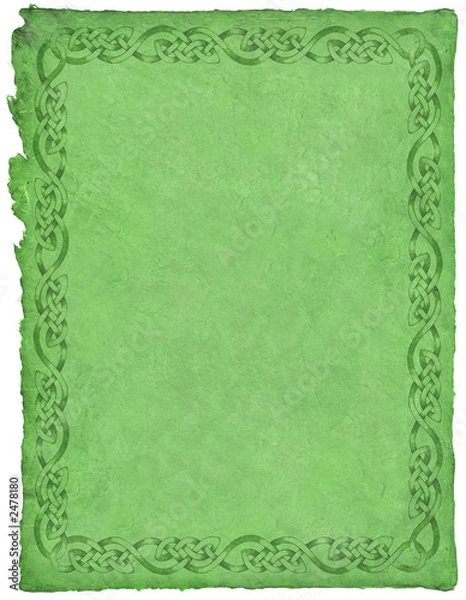 Obraz celtic parchment