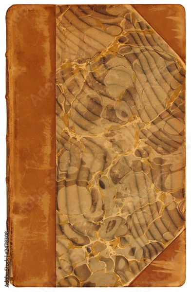 Obraz antique book cover, 1878