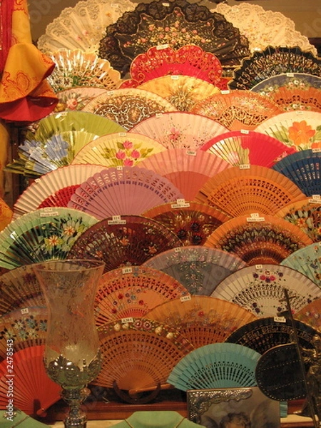 Fototapeta spanish fans