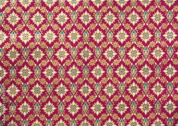 Obraz pattert style thai silk