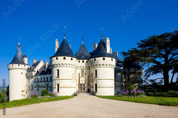 Obraz Chaumont-sur-Loire Castle, Centre, France