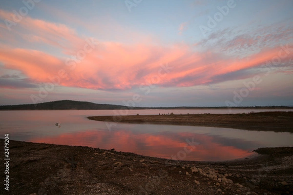 Obraz granville lake sunrise