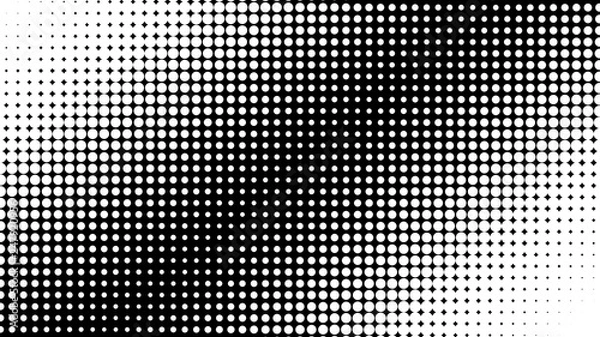 Obraz Retro comic pop art style gradient Dotted background. Halftone design