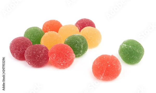 Fototapeta candy on white