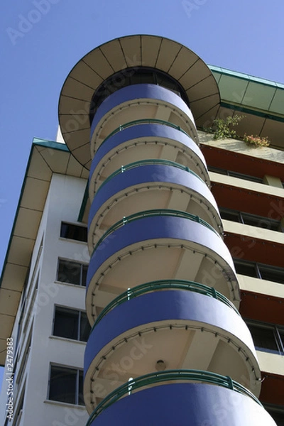 Obraz circular balconies