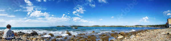 Fototapeta Rilassato sul golfo di Baratti