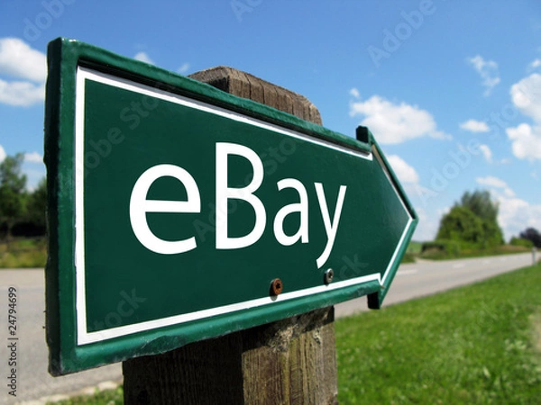 Obraz Znak drogowy eBay