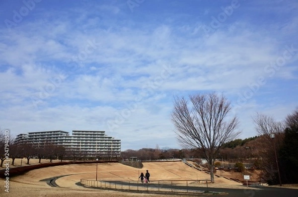 Fototapeta 郊外マンション