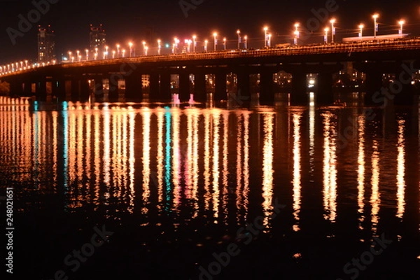 Obraz днепр ночь