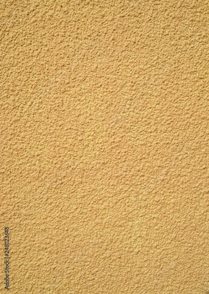 Fototapeta New orange plaster closeup