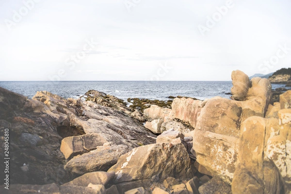 Obraz Côte rocheuse