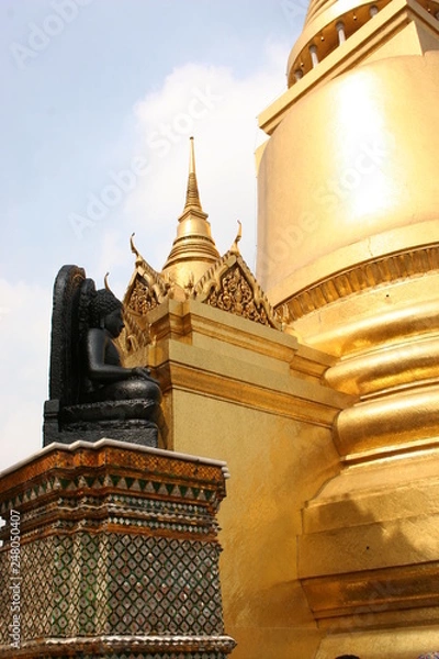 Obraz Black and Gold