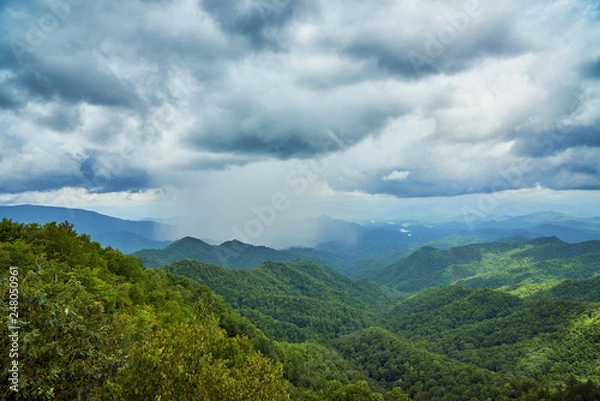 Fototapeta Approaching Rain Storm