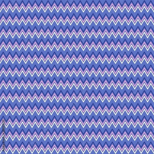 Obraz Zigzag azul