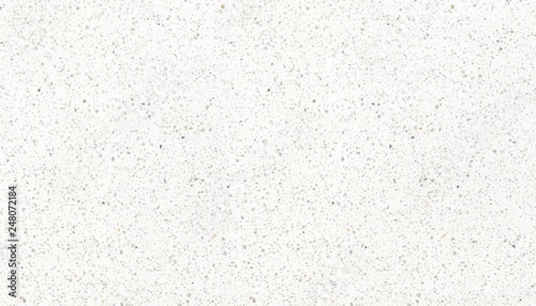 Fototapeta White background with motley abstract pattern. Looks like closeup white granite texture background.