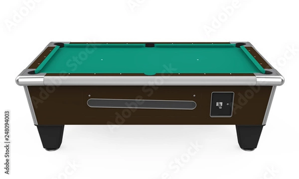 Fototapeta Billiard Table Isolated