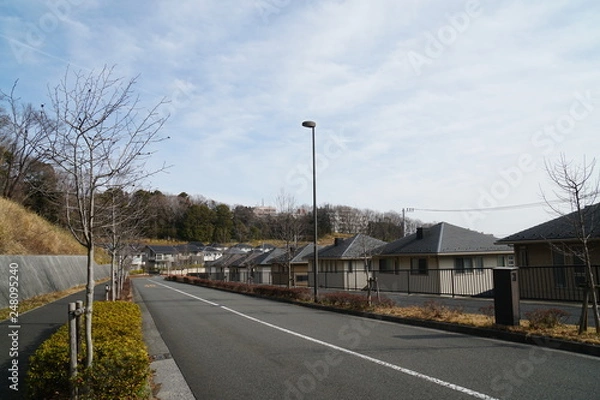 Fototapeta ニュータウン風景