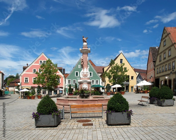 Obraz Brunnen in Roth