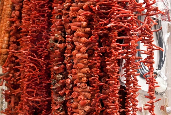 Obraz collane di corallo