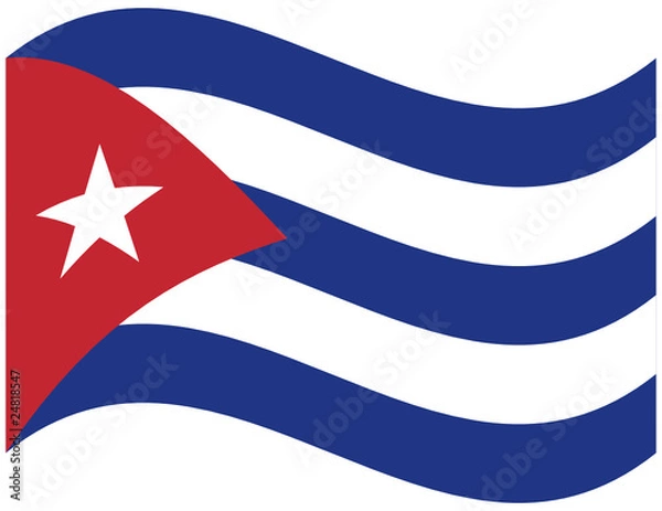 Obraz Flagge Republik Kuba