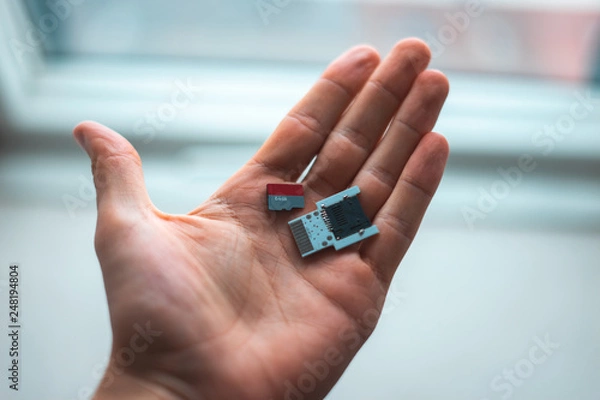 Obraz card and adapter