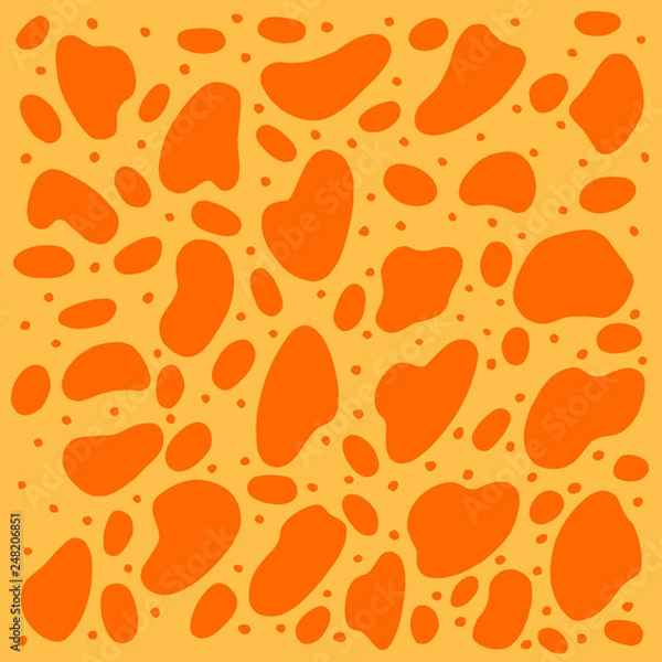 Fototapeta Abstract animal style pattern. Art for banners, flyers, posters, backgrounds, covers. Vector illustration 