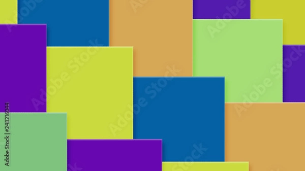 Obraz Background in paper style. Abstract colorful background.