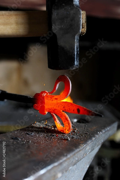 Obraz Making a decorative pattern