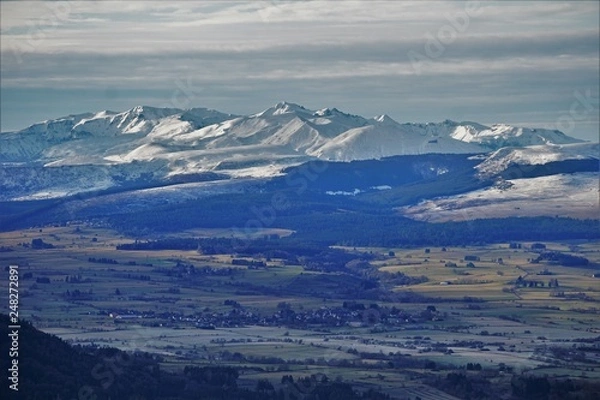 Fototapeta Massif neigeux