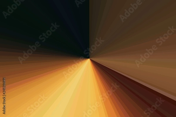 Obraz Abstract rays background. Colorful stripes beam pattern. Stylish illustration modern trend colors.