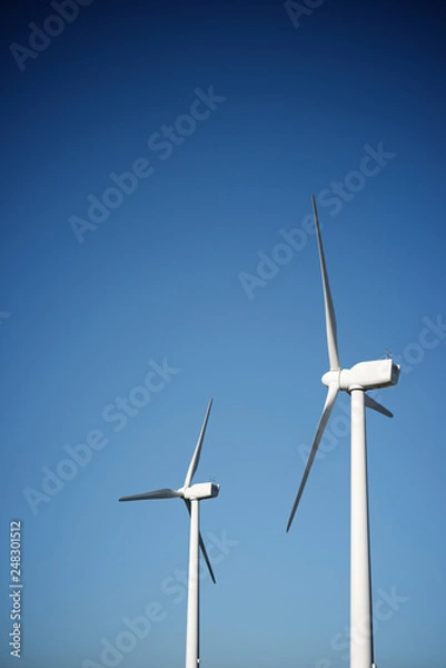 Obraz Wind energy concept