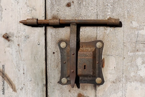 Obraz Altes Türschloss