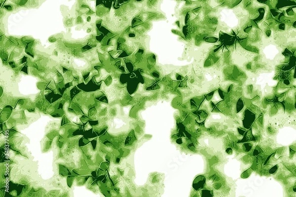 Obraz Texture of green mint leaf or leaves for a fresh background