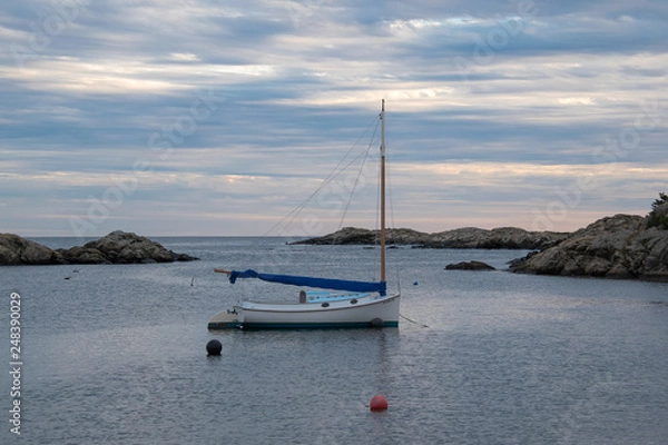 Obraz Lone Sail Boat