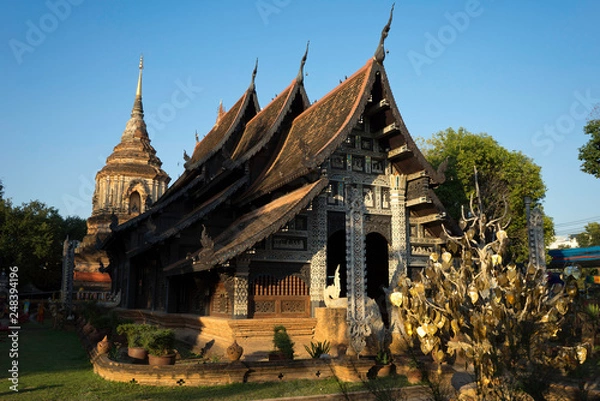 Fototapeta Wat lok molee Chiang maï
