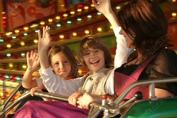 Obraz Karusellfahrt