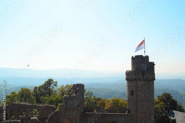 Obraz ruins german castle