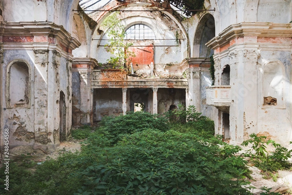 Obraz Church with Tree