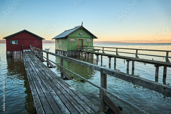 Fototapeta Bootshaus