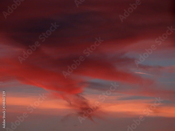 Fototapeta beautiful sanset