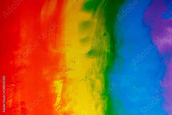 Obraz Abstract colorful background. Rainbow.