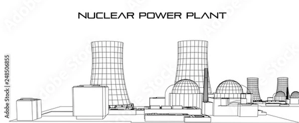 Obraz Nuclear power plant