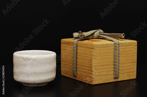 Fototapeta 酒盃と共箱