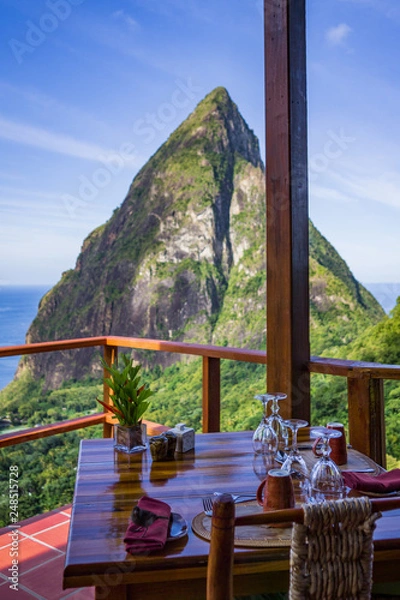 Obraz Dining in Paradise