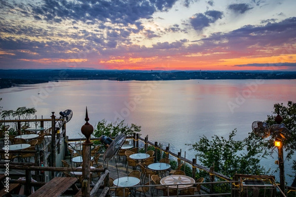 Obraz Lake Travis Sunset