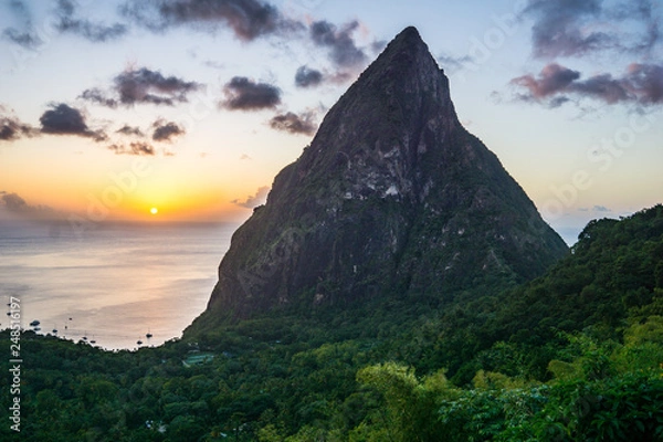 Obraz Sunset View Piton