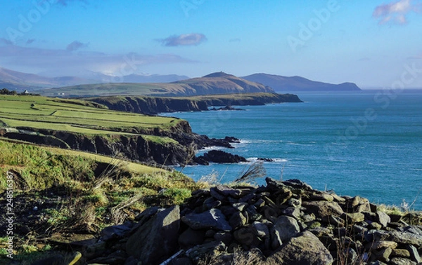 Obraz Irish Coastline Rocks