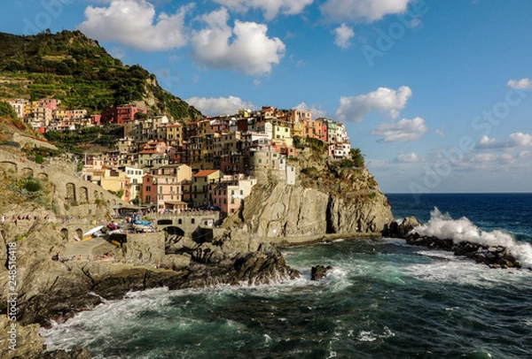 Obraz Vernazza harbor